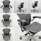 ハーマンミラー Herman Miller アーロンチェア Bサイズ ポスチャーフィット クラシックカーボンメッシュ ポリッシュドアルミベース ビル・スタンフ ＆ ドン・チャドウィック 〓