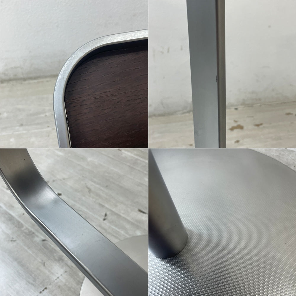 ラパルマ La palma レム LEM カウンタースツール 昇降式 カウンターチェア ハイスツール ウッドシート ダークウォールナット AZUMI アズミ A ●