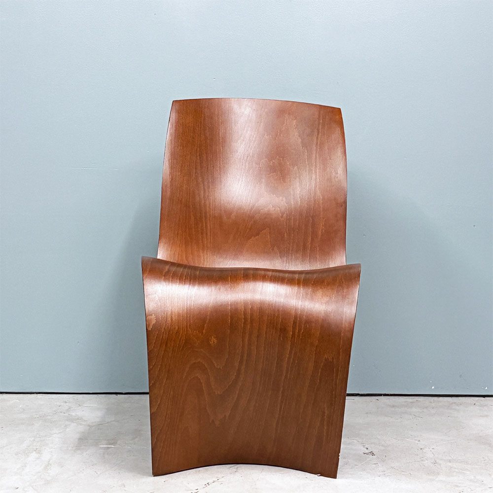 モローゾ MOROSO スリースキンチェア Three Skin Chair ロン・アラッド Ron Arad ブナ材 プライウッド 3D曲げ加工 ◎
