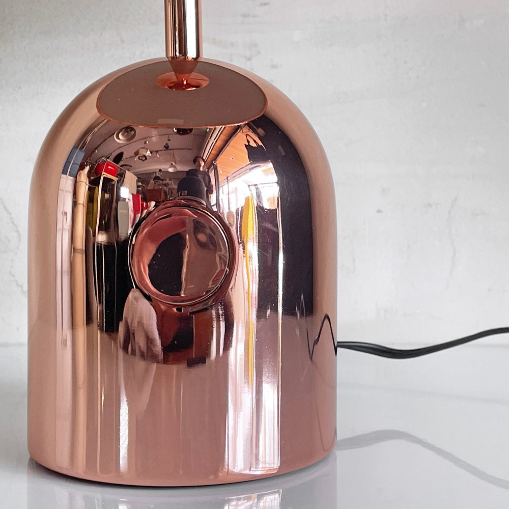 トムディクソン Tom Dixon ベル テーブルライト ラージ コッパー BELL TABLE LARGE COPPER LAMP 無段階調光式 展示品 ■