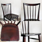 松本民芸家具 220F型 チェア Finnish style Chair ダイニングチェア ミズメザクラ材 民藝家具 和モダン 定価￥148,500- B ■