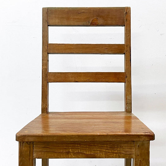 ビンテージ vintage 木製 キッチンチェア ダイニングチェア クラフト カントリー 木味 ナチュラル インダストリアル ●