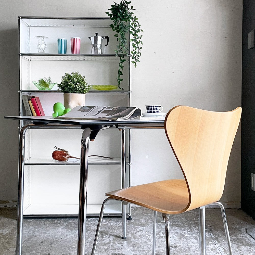 フリッツハンセン Fritz Hansen 3107 セブンチェア ビーチ材 ナチュラル アルネ・ヤコブセン Arne Jacobsen スタッキング デンマーク 北欧家具 ■