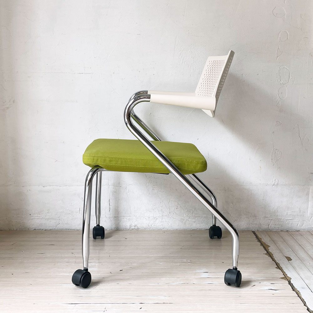 ヴィトラ vitra ビザロール Visaroll アームチェア ミーティングチェア デスクチェア スタッキング アントニオ・チッテリオ A ★