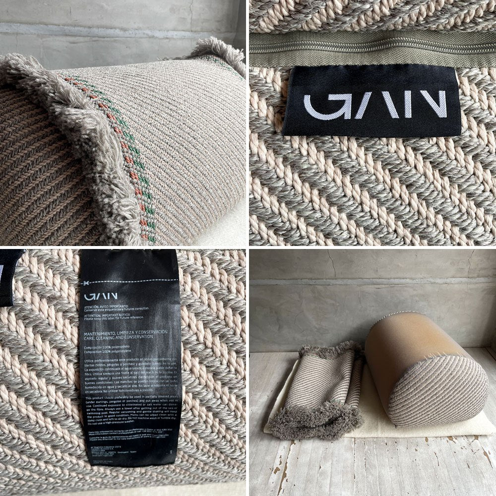 ガン GAN ガーデンレイヤーズ Garden Layers ビッグロール Big Roll クッション カバーリング スペイン パトリシア・ウルキオラ 定価￥176,000- ♪