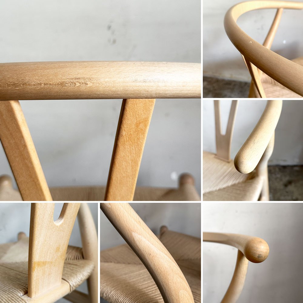 カールハンセン&サン Carl Hansen & Son CH24 Yチェア ビーチ材 ソープフィニッシュ 日本仕様サイズ ハンス・J・ウェグナー デンマーク 北欧 B ■