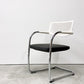 ヴィトラ vitra ビザビ2 Visavis2 アームチェア デスクチェア ホワイト/グレー系 カンティレバー スタッキング可能 アントニオ・チッテリオ A ◎