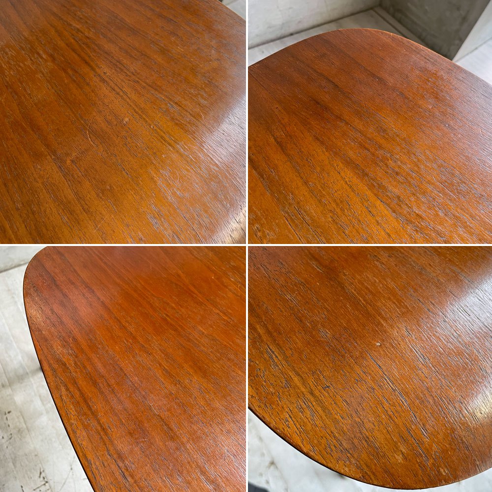 ハーマンミラー Herman Miller プライウッドダイニングチェア DCM ウォールナット メタルレッグ 90's ビンテージ C&R イームズ ミッドセンチュリー ♪