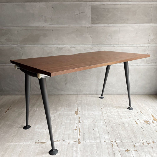 ハーマンミラー Herman Miller アバックエンバイロメンツ ABAK ミーティングテーブル デスク ウォールナットカラー ティム・ウォレス ♪