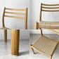 JLモラー J.L.Moller Model No.78 ダイニングチェア オーク材 ペーパーコード ニールス・O・モラー デンマーク 定価¥177,100- ★