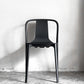 ヴィトラ Vitra ベルヴィルチェア Belleville Chair ダイニングチェア スタッキングチェア ディープブラック ロナン & エルワン・ブルレック C ■