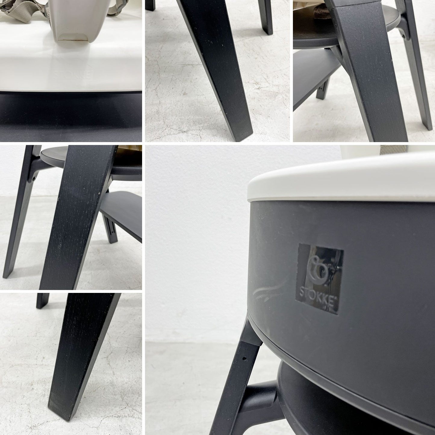 ストッケ STOKKE ステップス チェア Steps Chair ベビーチェア ベビーセット付 〓