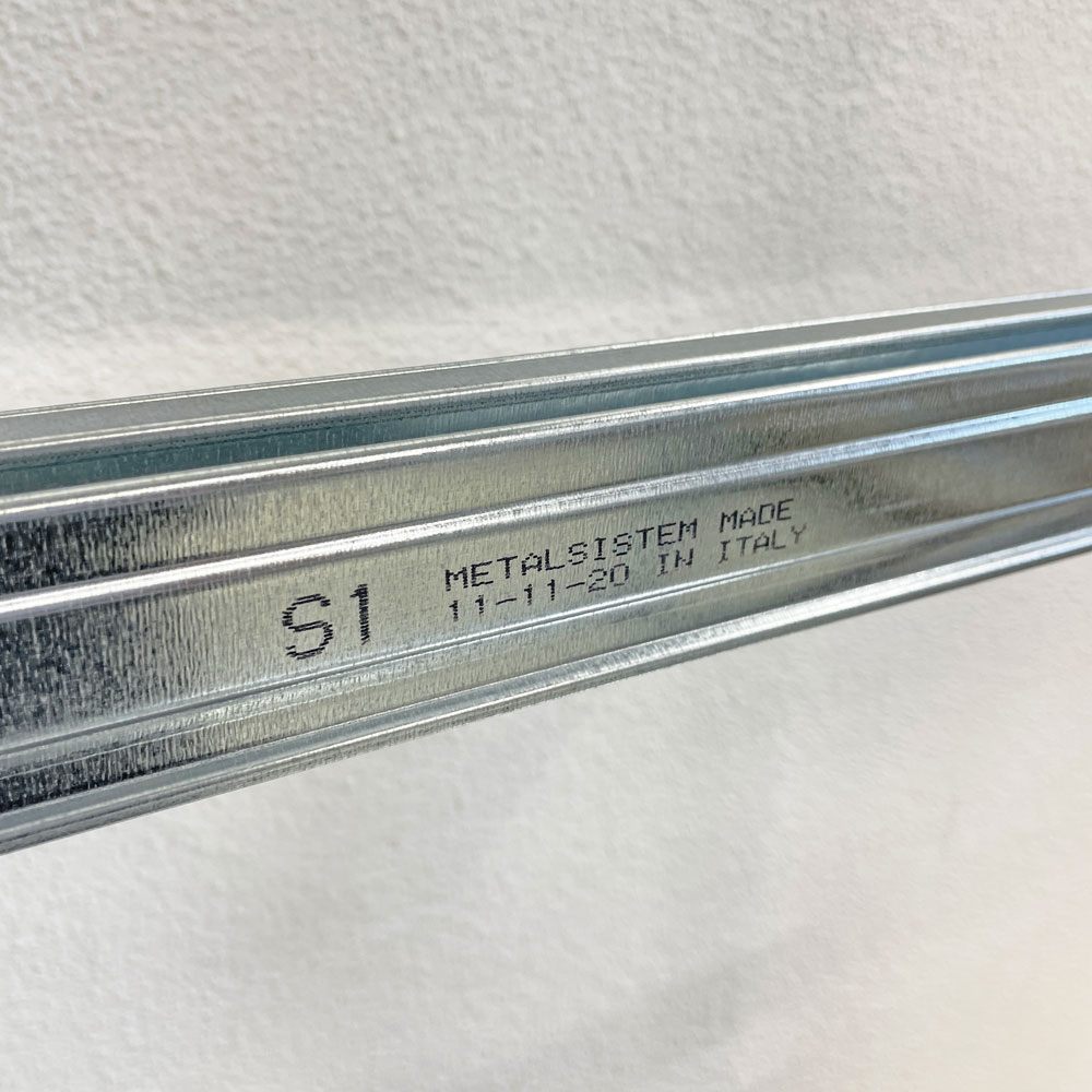 メタルシステム METALSISTEM スーパー123 SUPER123 シリーズ スチールシェルフ TIER STEEL SHELF 6段 ストレージシステム 収納棚 イタリア製  インダストリアル 工業系 定価59,200円 〓