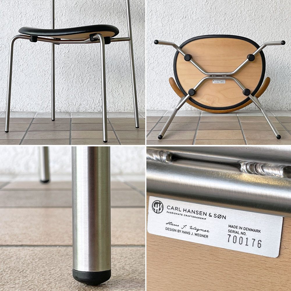 カールハンセン＆サン Carl Hansen & Son CH88P ダイニングチェア オーク材 本革 ハンス J. ウェグナー ◇