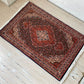 タブリーズ Tabriz マララン Maralan ペルシャ絨毯 ラグ カーペット 90×62cm ウール100％ タグ付 イラン ★