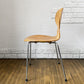 フリッツハンセン Fritz Hansen 3101 アリンコチェア アントチェア 4本脚 ナチュラルビーチ ラッカー仕上げ フェルトグライズ アルネ・ヤコブセン A ◎