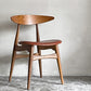 カールハンセン＆サン Carl Hansen & Son CH33P オーク材 レザーシート 本革 ダイニングチェア ハンス・J・ウェグナー 定価￥156,200- A ■