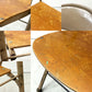 アメリカンシーティングカンパニー AMERICAN SEATING COMPANY フォールディングチェア プライウッド × スチール USビンテージ B ●