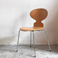 フリッツハンセン Fritz Hansen 3101 アリンコチェア アントチェア 4本脚 ナチュラルビーチ ラッカー仕上げ フェルトグライズ アルネ・ヤコブセン B ■