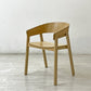 ムート muuto カバーアームチェア Cover Armchair ダイニングチェア 板座 オークカラー 定価￥106,700- B ●