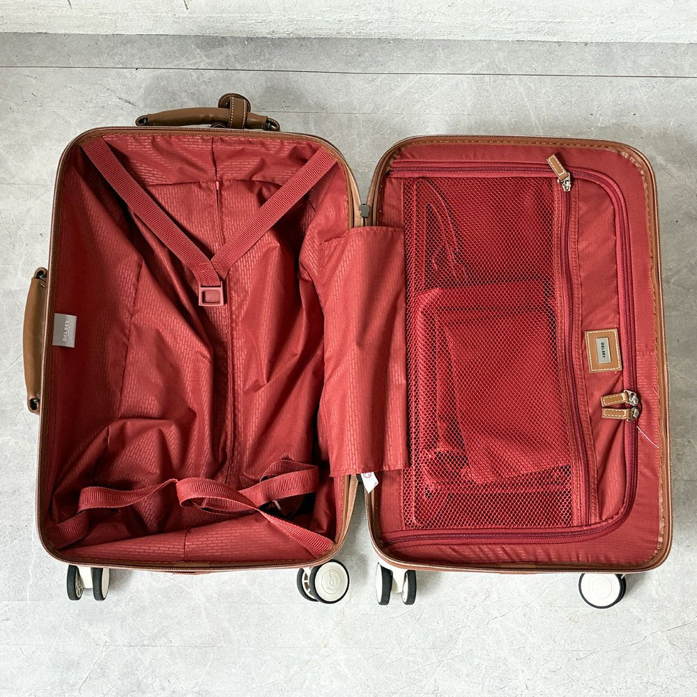 デルセー DELSEY シャトレー エアー CHATELET AIR スーツケース 4輪 ダブルウィール CABIN TROLLEY TSA 機内持込サイズ 参考66,000円 ★