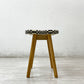 イデー IDEE ハリコットスツール HARICOT STOOL ホワイトアッシュ無垢材 ファブリック ヨハンナ・グリクセン ドリス ブラック 数量限定 廃番 北欧スタイル ●