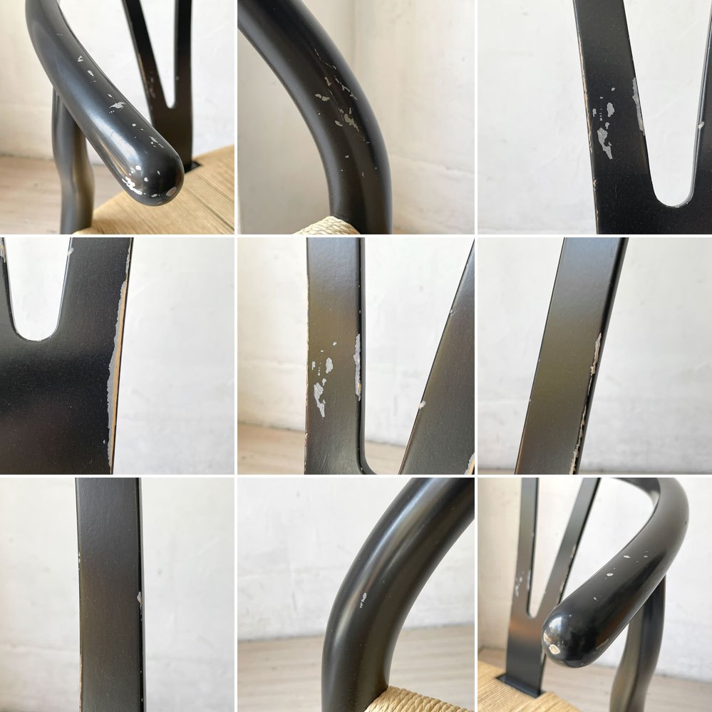 カール ハンセン＆サン Carl Hansen & son CH24 Yチェア ハンス・J・ウェグナー ビーチ材 ブラックラッカー ペーパーコード  参考104,500円 ★