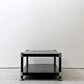 エレクター ERECTA メタルラック Metal Rack 2段 ローテーブル AVボード  W91cm ブラック アジャスター付き ●