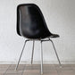 ハーマンミラー Herman Miller サイドシェルチェア MFS製 FRP アプホルスター ファブリック Hベース イームズ ビンテージ 張替え済 ◇