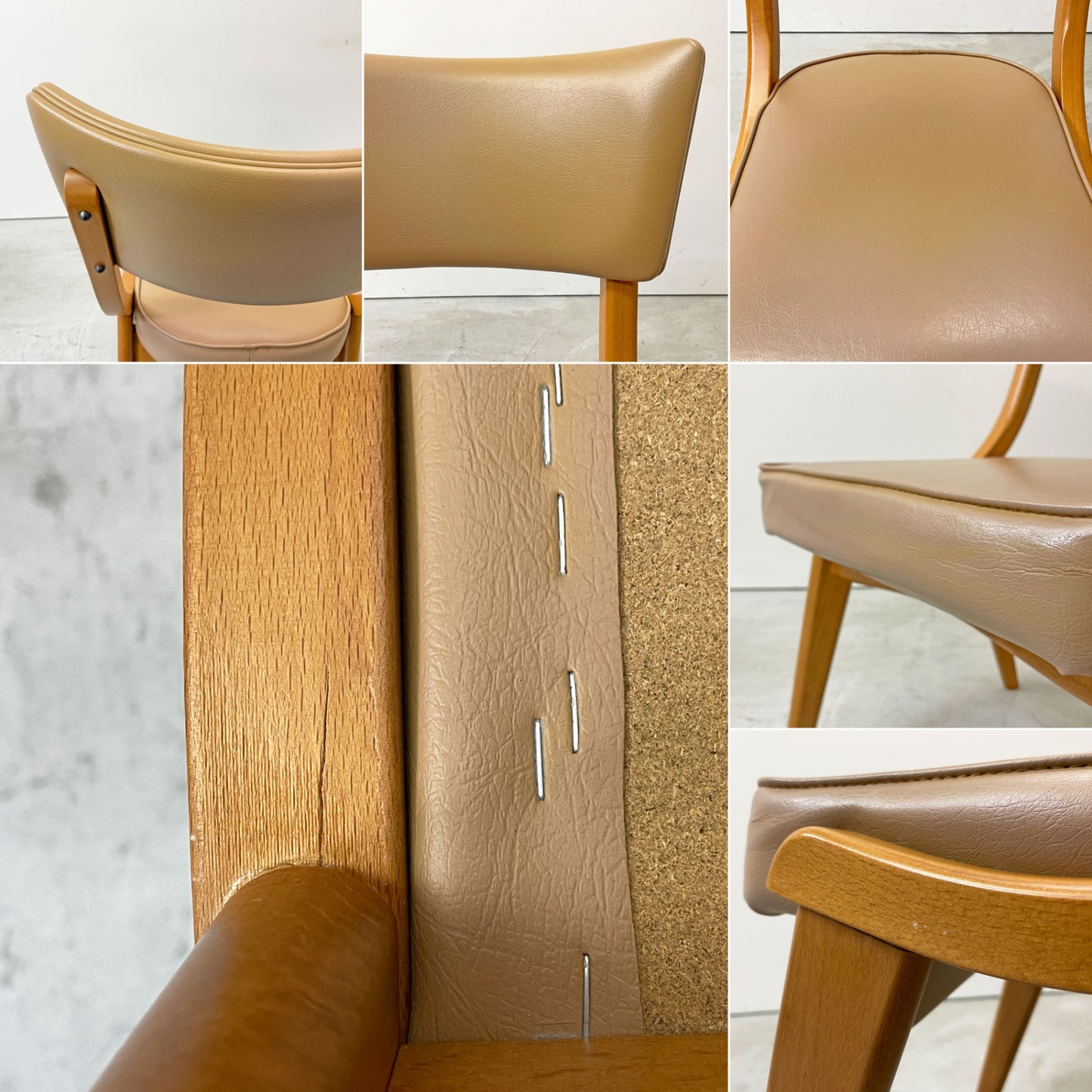 ベン サイドチェア Ben Side Chair ダイニングチェア 曲木 Sazaby購入品 英国ミッドセンチュリースタイル B ●