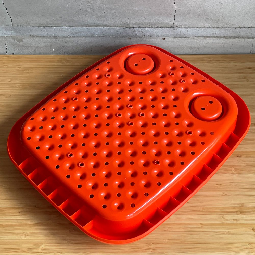 マジス MAGIS ディッシュドクター DISH DOCTOR オレンジ 水切りラック カトラリーホルダー マークニューソン Marc Newson ♪