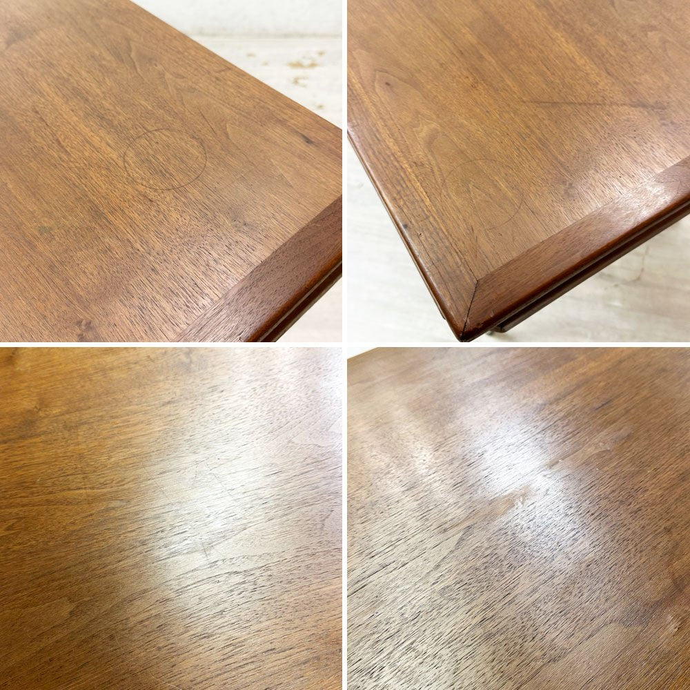 ジャパンビンテージ 古い木味のダイニングテーブル W152cm エブコ EBCO Products Corp. リメイク家具  ●