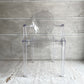 カルテル Kartell ルイゴースト LouisGhost アームチェア クリスタル スタッキング フィリップ・スタルク Philippe Starck イタリア 定価￥69,700- A♪