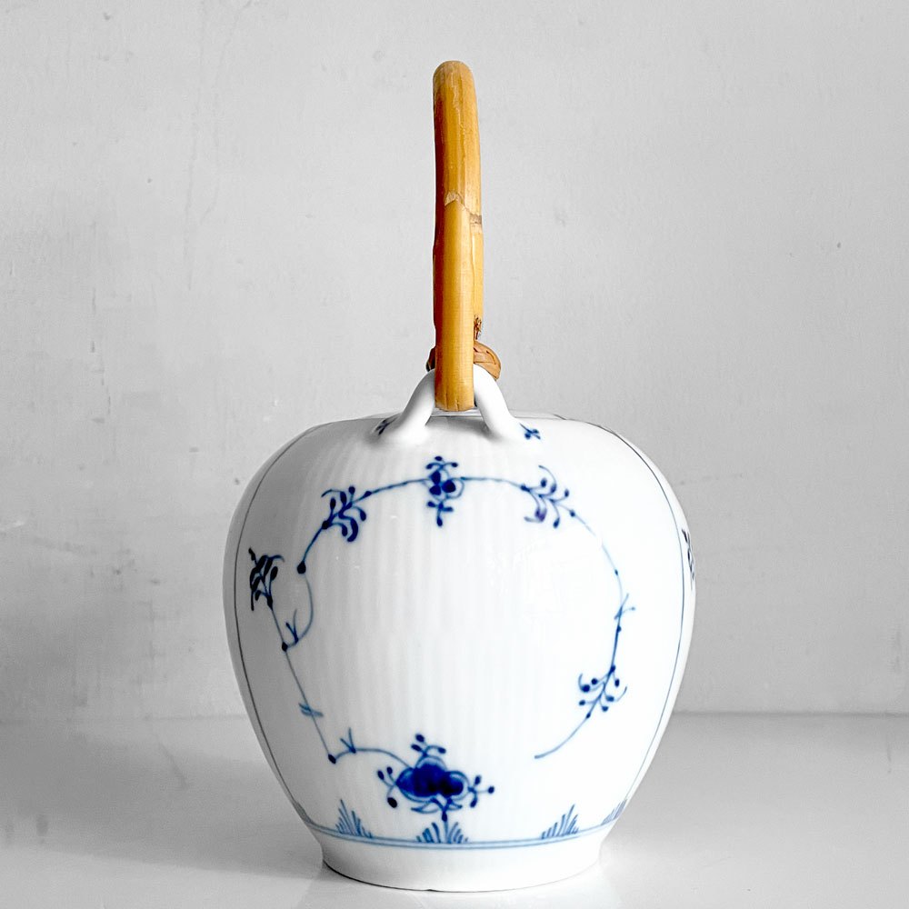 ロイヤルコペンハーゲン ROYAL COPENHAGEN ブルーフルーテッド Blue Fluted ジャパニーズ Japanese ティーポット 急須 デンマーク製 北欧 廃番■