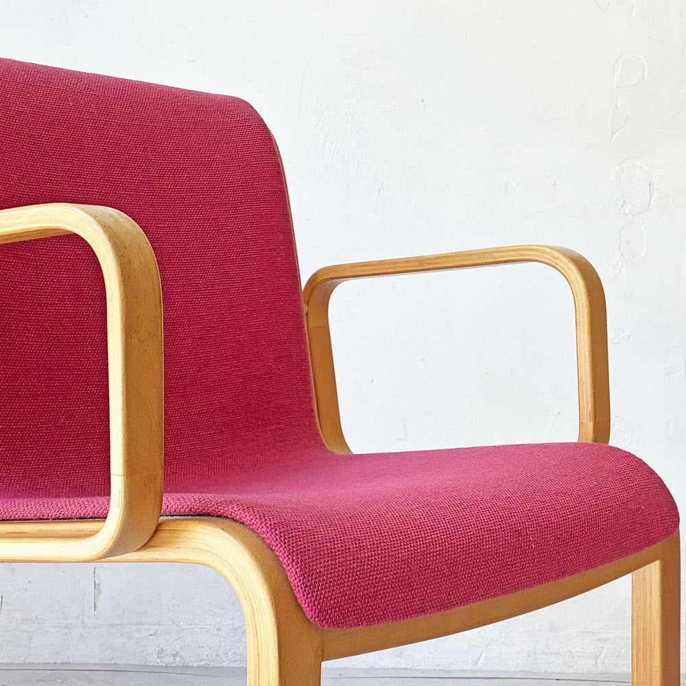ノル Knoll 1305U アームチェア ダイニングチェア 曲木 プライウッド ビル・ステファン Bill Stephens ビンテージ ミッドセンチュリー ★