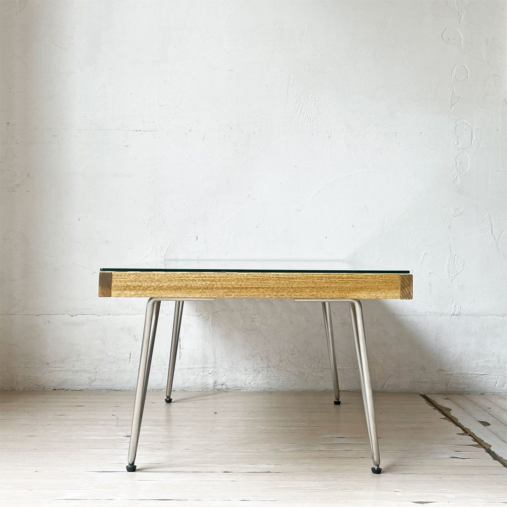 クラッシュゲート CRASH GATE コンフォーム COMFORM イット コーヒーテーブル IT COFFEE TABLE ガラス天板付き 定価57,200円 ★