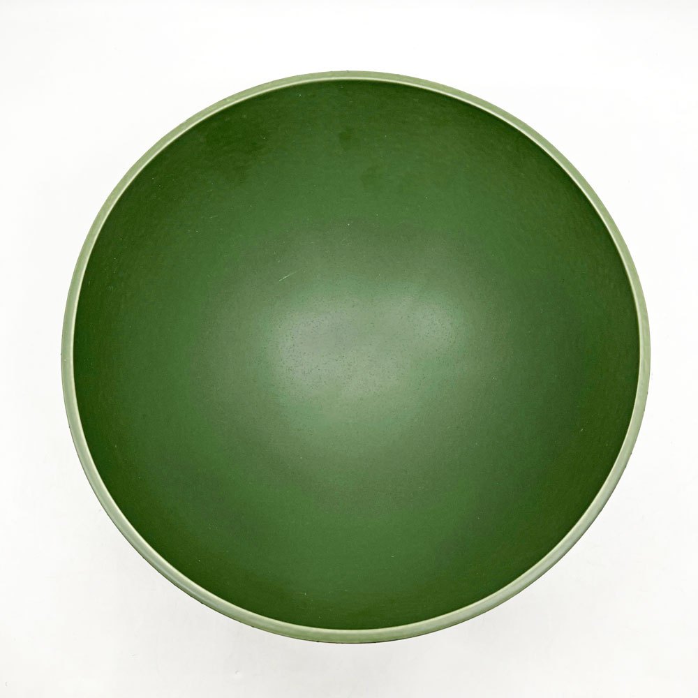 イッタラ iittala クル Kuru セラミックボウル フラワーポット 小物入れ Φ24cm モスグリーン フィリップ・マルイン フィンランド 北欧雑貨 ●