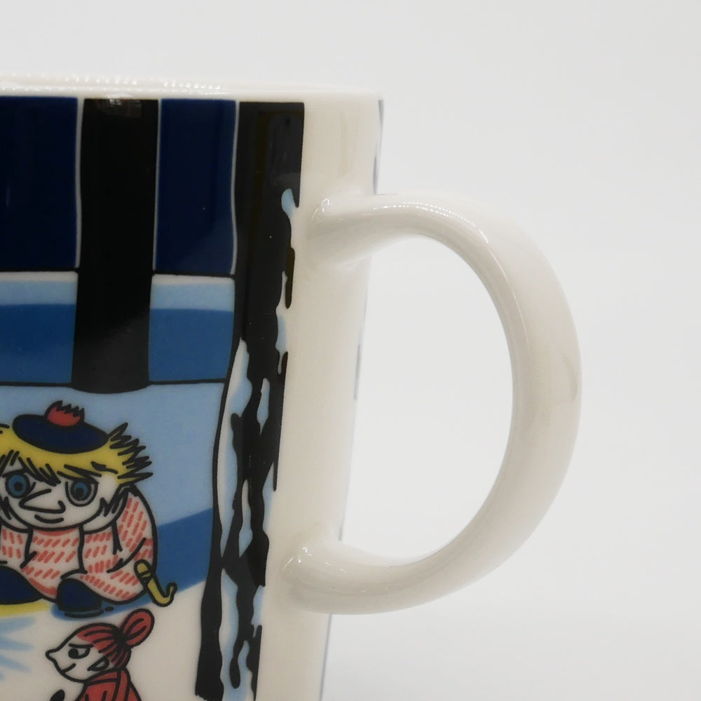 アラビア ARABIA ムーミンマグ MOOMIN スノーランタン 2007年 冬限定 フィンランド 北欧食器 箱付き ●
