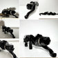 カレ KARE Deco Figurine Black Cat 90 オブジェ ブラック ハイグロス ネコ ヒョウ パンサー 廃番 ●