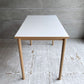 イデー IDEE スティルト STILT TABLE 1000 テーブル デスク ホワイト メラミン天板 オーク材  W100cm マリナ・ボーティエ 参考定価 ￥69,900-♪