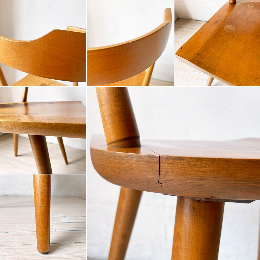 ウィンシェンドン Winchendon Furniture プランナーグループ T-Back アームチェア ポールマッコブ Paul McCobb ミッドセンチュリー ビンテージ ★