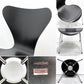 フリッツハンセン Fritz Hansen セブンチェア ダイニングチェア カラードアッシュ ブラック アルネ・ヤコブセン 北欧 デンマーク 定価￥76,780- B ●
