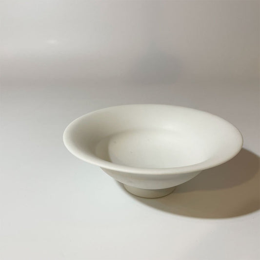 森岡希世子 ヨーグルトボウル 白磁鉢 Φ12cm 現代作家 ホワイト A ★