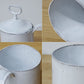 アスティエドヴィラット Astier de Villatte キーモチーフ 蓋付き マグカップ ARTS&SCIENCE フランス ◎