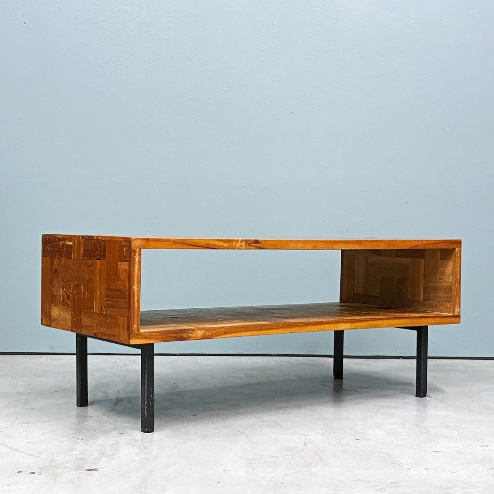 アクメファニチャー ACME Furniture トロイ コーヒーテーブル TROY COFFEE TABLE チーク無垢材 古材 W90cm ◎
