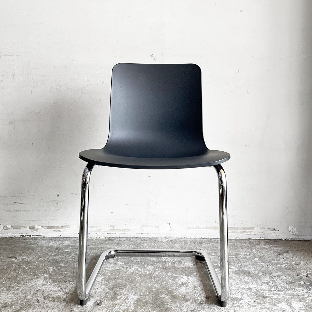 ヴィトラ Vitra ハル RE キャンチレバー HAL RE CANTILEVER ダイニングチェア ジャスパー モリソン ブラック カンチレバー モダン A ■