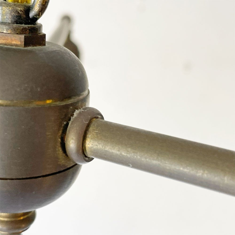 POINT NO.39 オリジナル 3バブルス ペンダントライト カスタムオーダー品 真鍮3灯照明 3bulbs brass ★