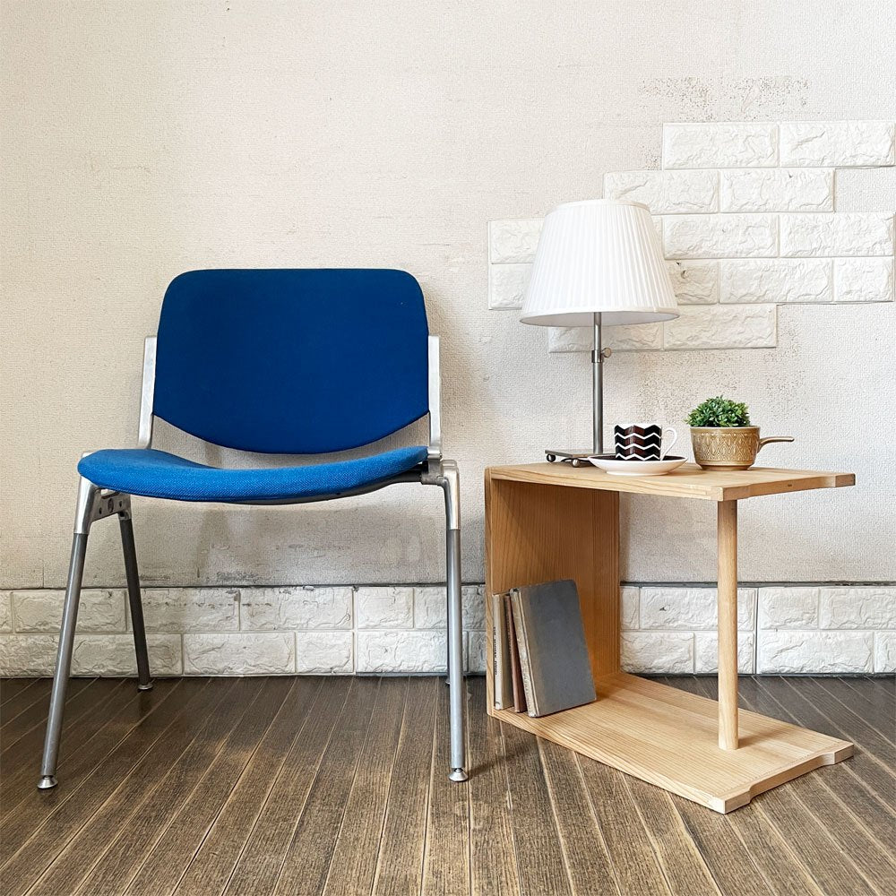 ヴォーンベダルフ Wohnbedarf ウルムスツール Ulm Stool サイドテーブル H43.5cm スプルース材 マックス・ビル Max Bill スイス hhstyle購入品 ◎