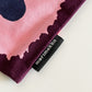 マリメッコ Marimekko ピエニウニッコ Pieni Unikko クッションカバー レッドべース ダークパープル マイヤ・イソラ 廃番カラー 50×50cm 北欧 ■