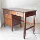 ビーピージョン B.P.John Furniture 片袖 デスク 机 4ドロワー デコラトップ 米軍家具 ミッドセンチュリー USビンテージ ★